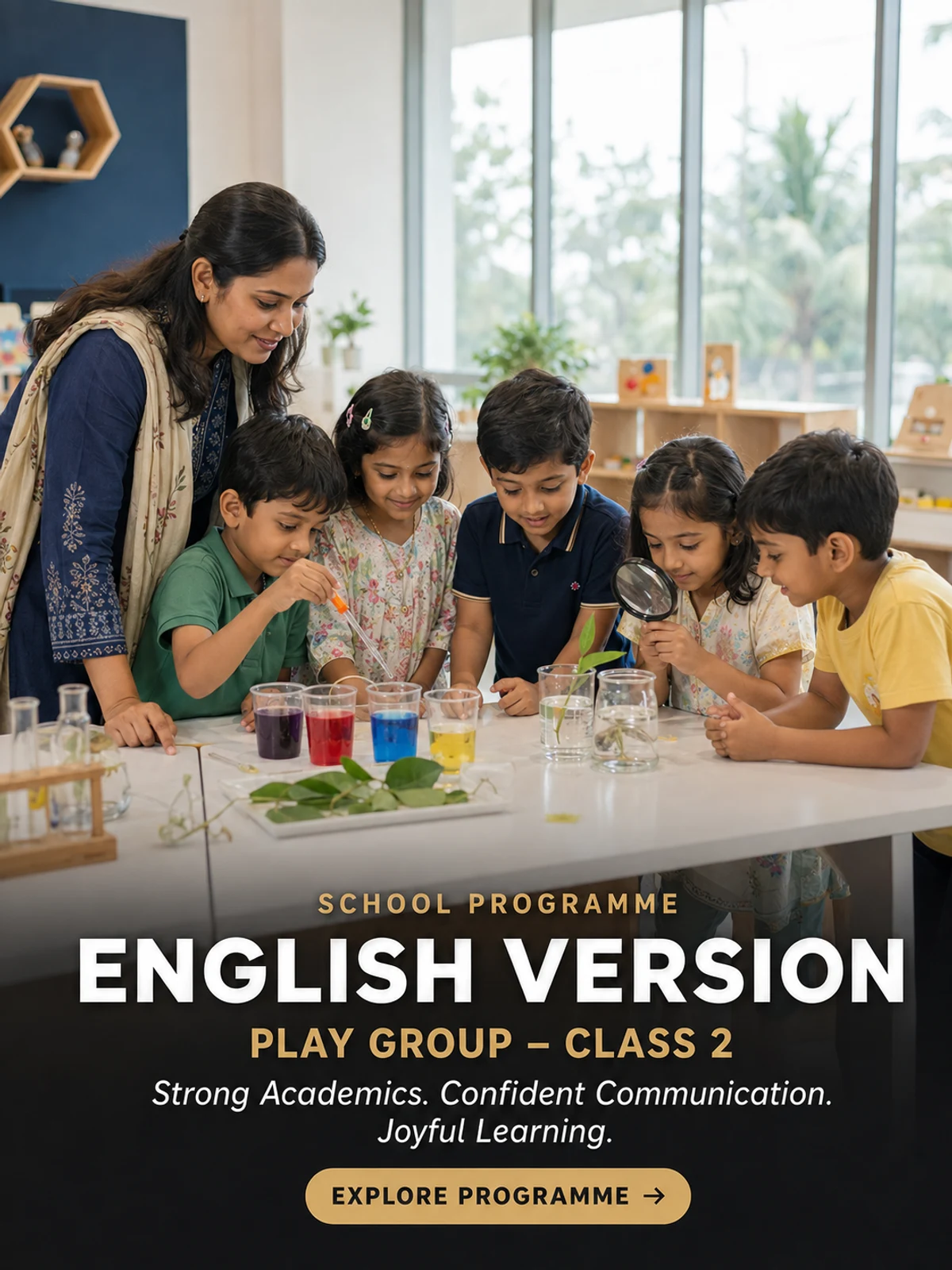 English Version programme